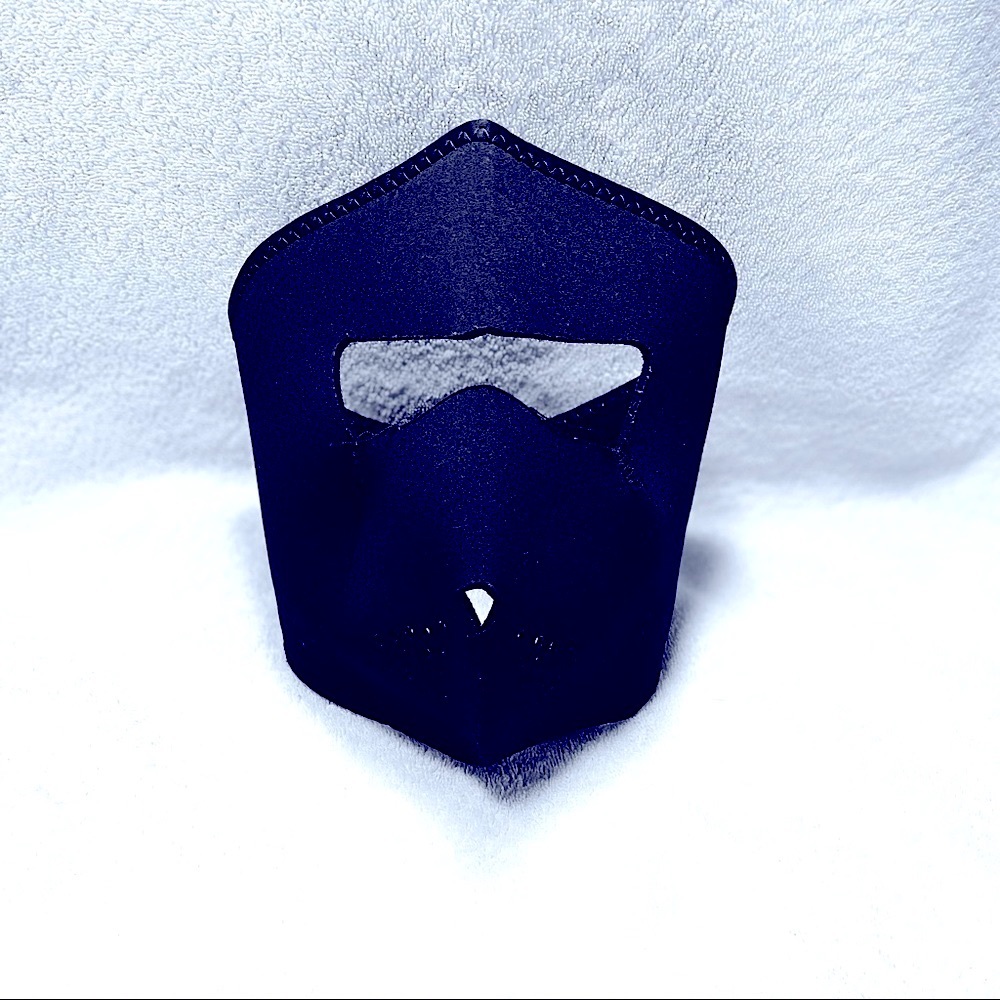 Zan Full Mask Neoprene Solid Black